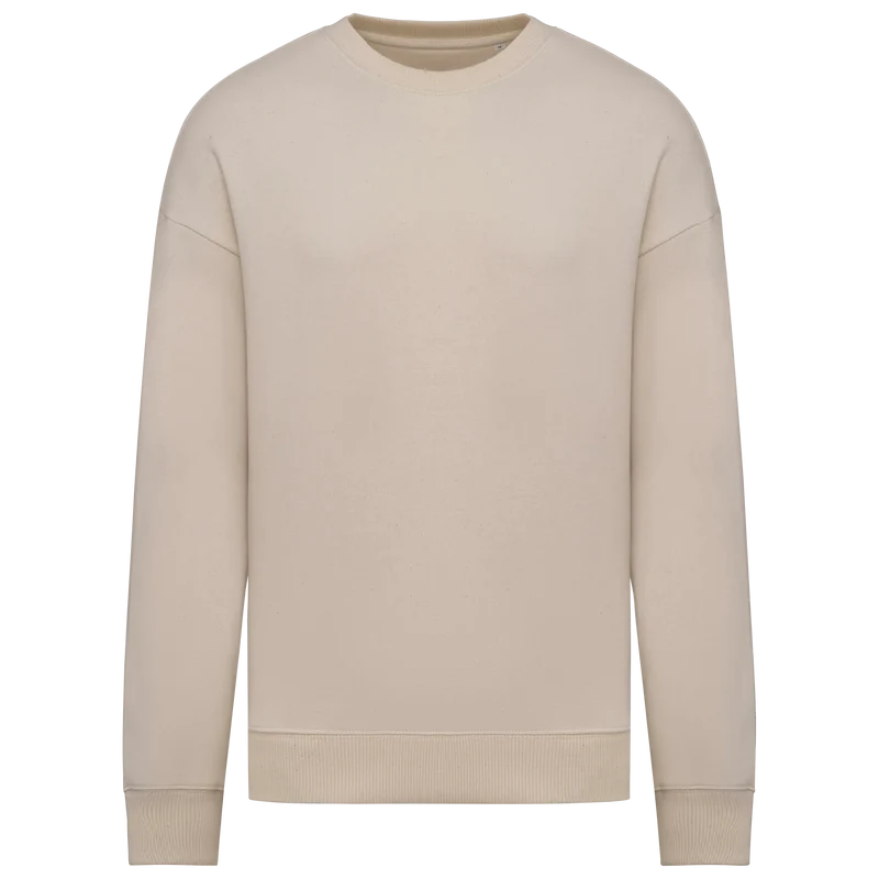 NS407 - Sweat-shirt écoresponsable à col rond oversize unisexe