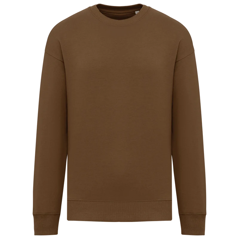 NS407 - Sweat-shirt écoresponsable à col rond oversize unisexe