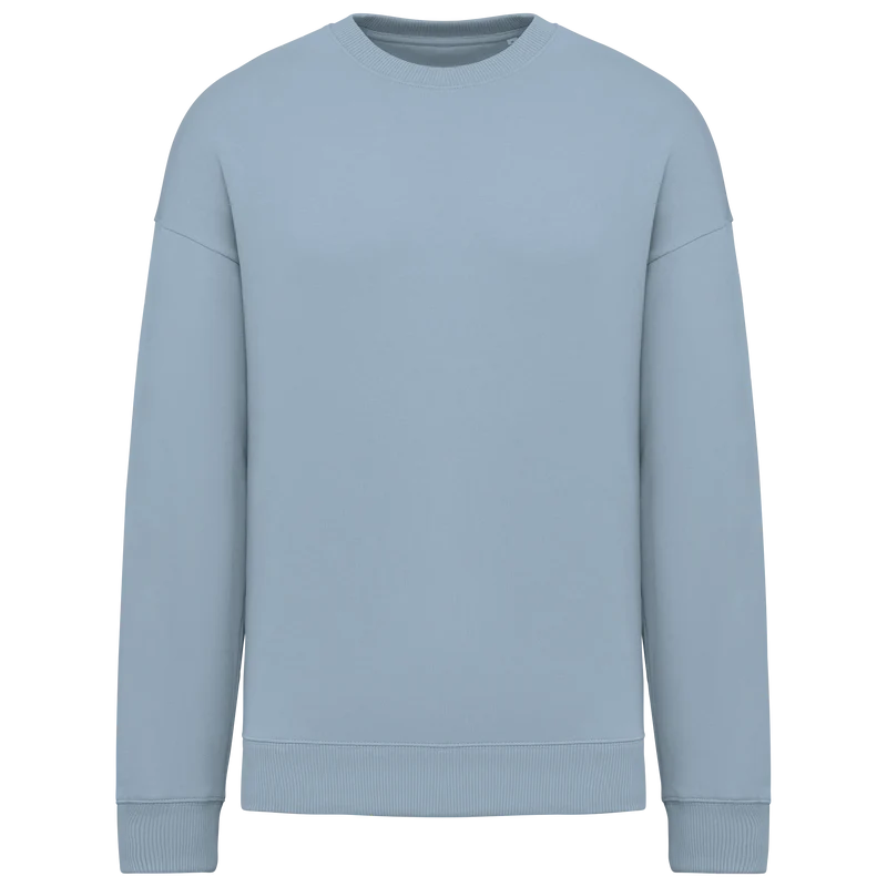 NS407 - Sweat-shirt écoresponsable à col rond oversize unisexe