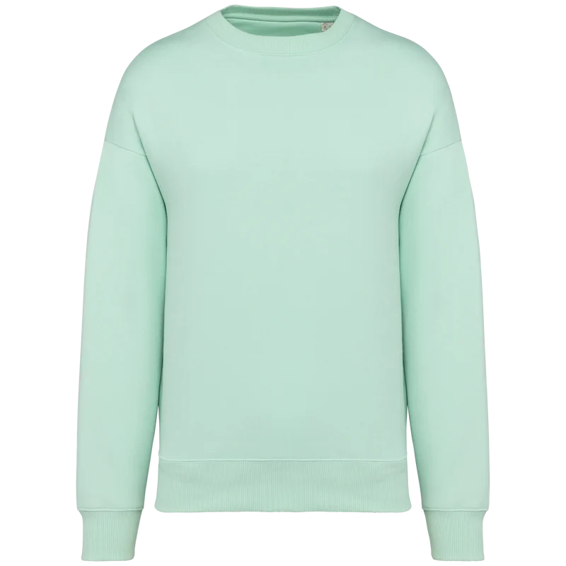 NS407 - Sweat-shirt écoresponsable à col rond oversize unisexe