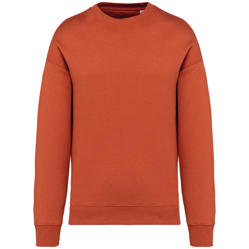 NS407 - Sweat-shirt écoresponsable à col rond oversize unisexe