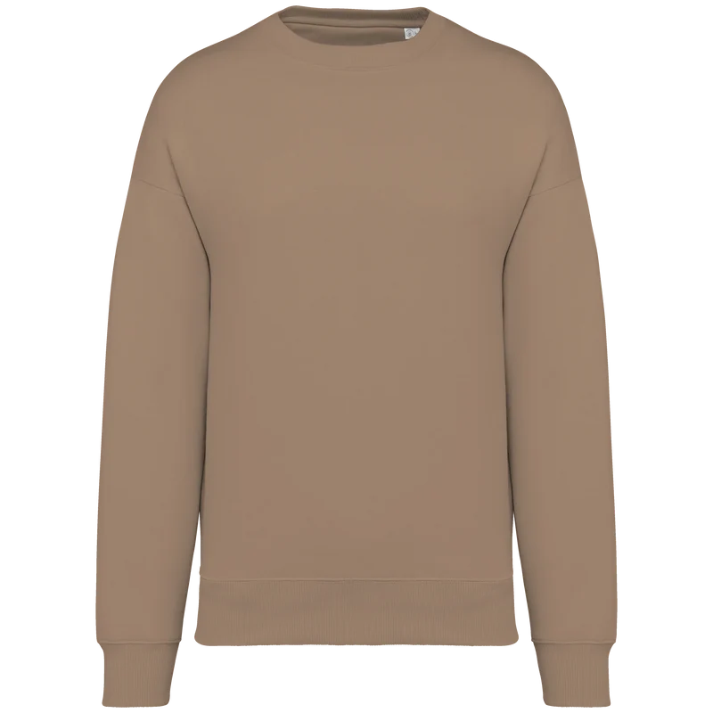 NS407 - Sweat-shirt écoresponsable à col rond oversize unisexe