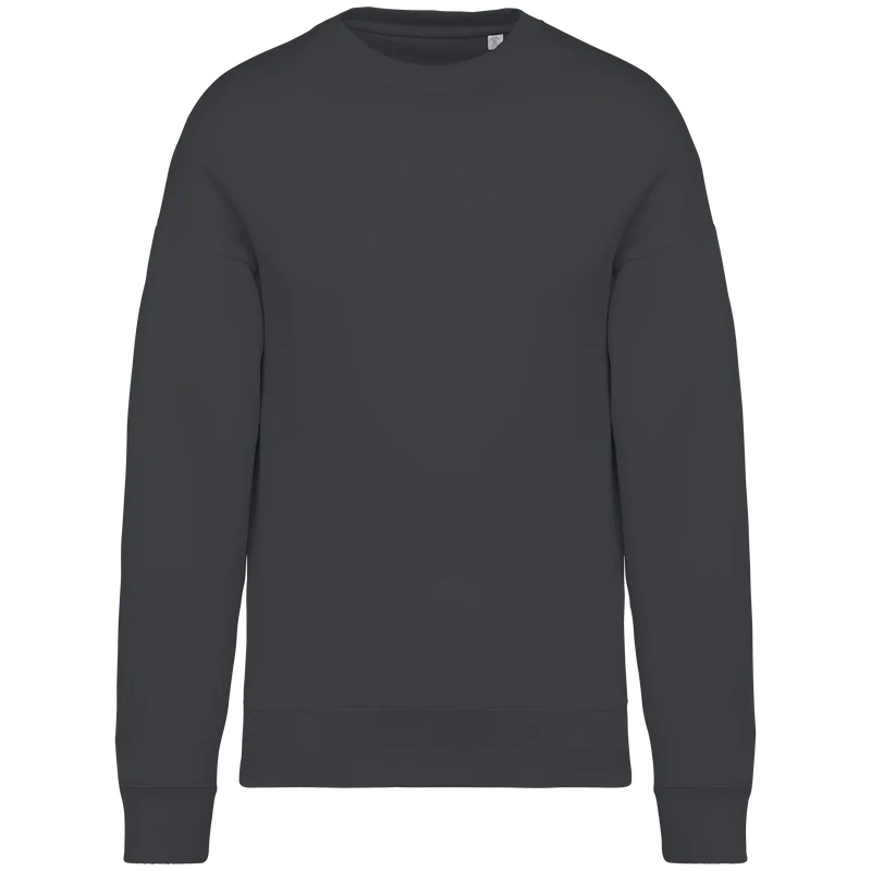 NS407 - Sweat-shirt écoresponsable à col rond oversize unisexe