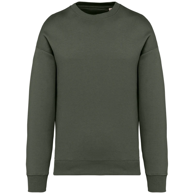 NS407 - Sweat-shirt écoresponsable à col rond oversize unisexe