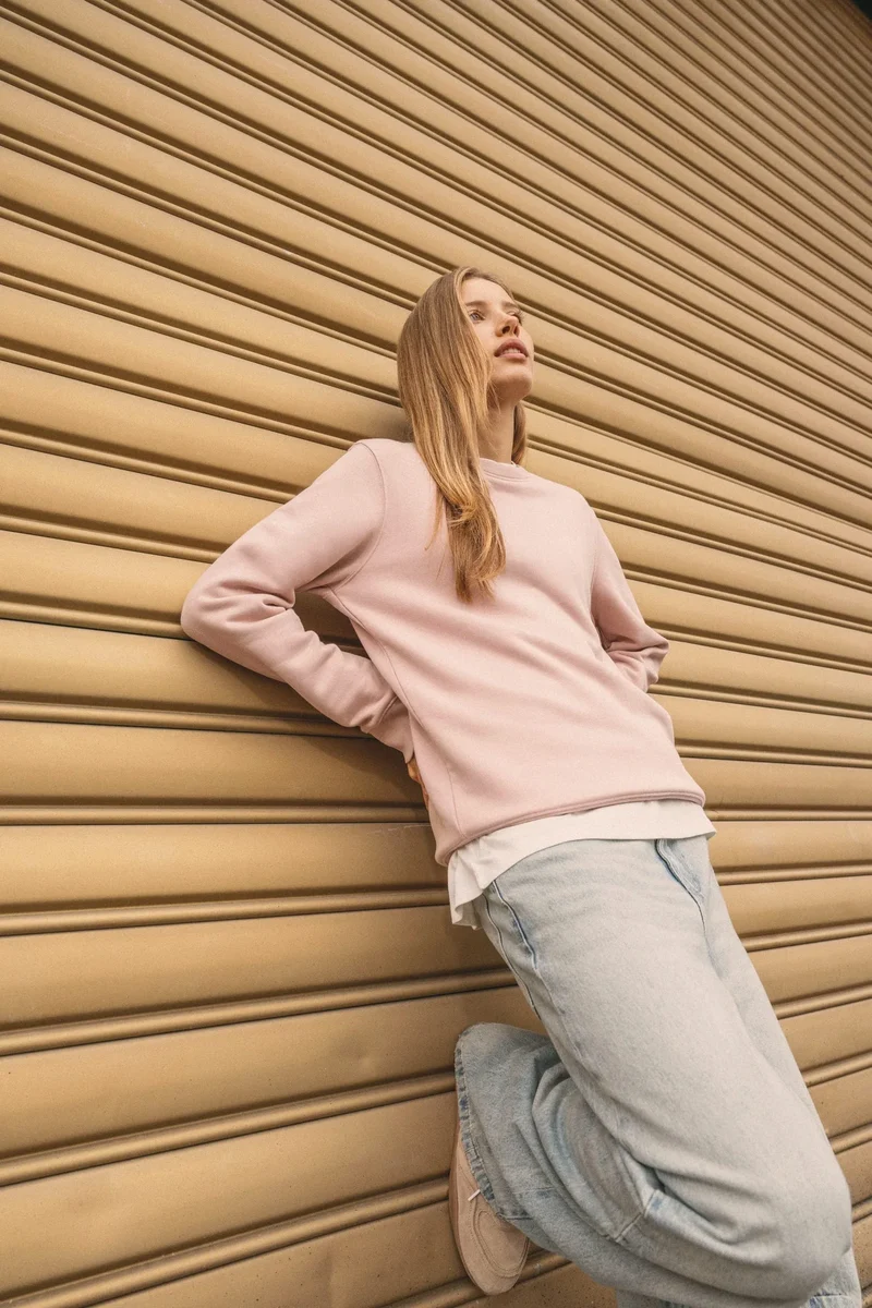 NS400 - Sweat-shirt écoresponsable à col rond unisexe