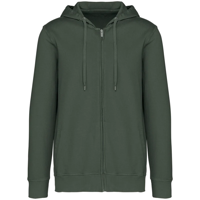 NS417 - Sweat-shirt écoresponsable zippé à capuche French Terry unisexe