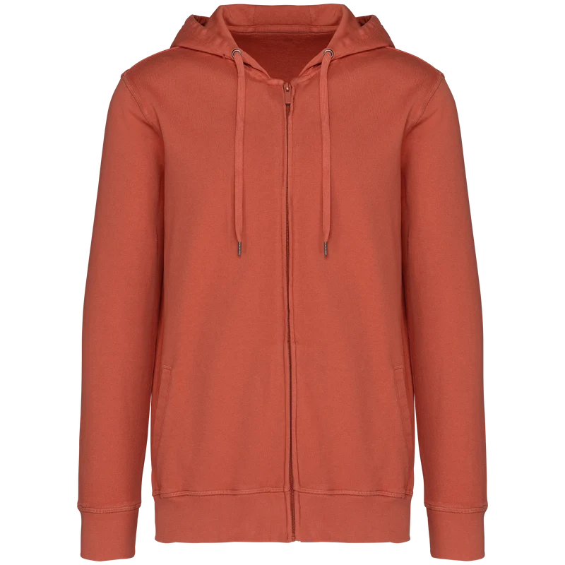 NS417 - Sweat-shirt écoresponsable zippé à capuche French Terry unisexe