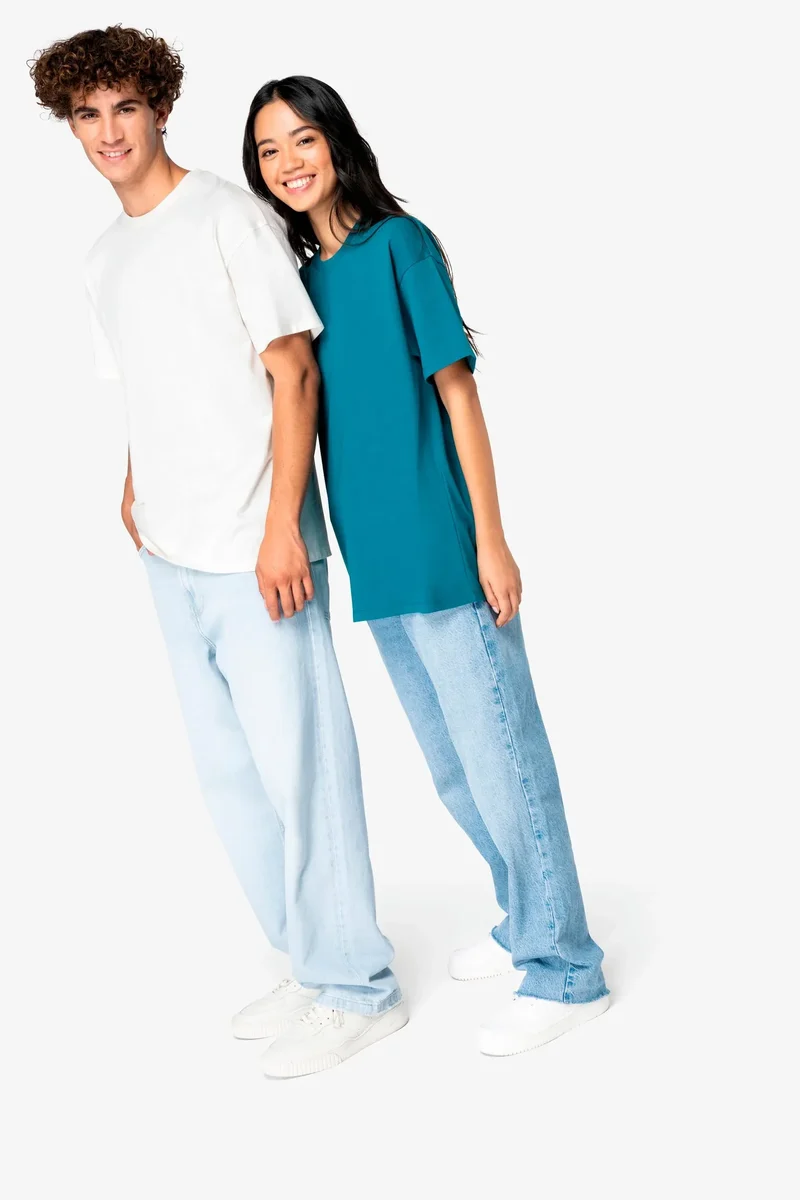 NS330 - T-shirt écoresponsable à épaules tombantes unisexe