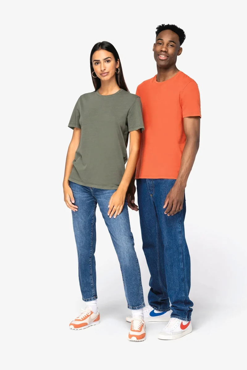 NS315 - T-shirt écoresponsable délavé unisexe