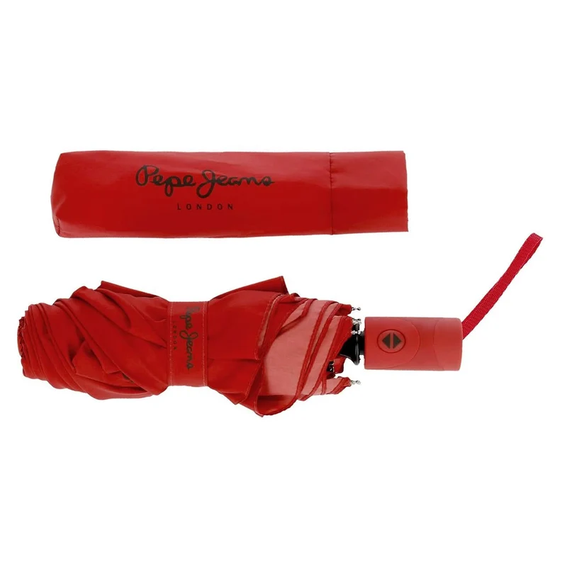 Paraguas plegable Doble Automático Pepe Jeans Dorset Rojo