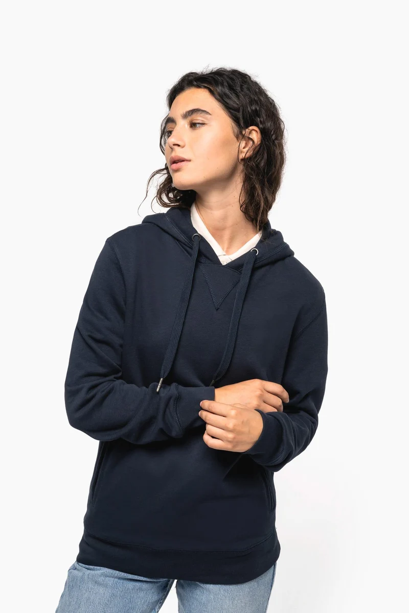 K4009 - Sweat-shirt french terry écoresponsable à capuche unisexe