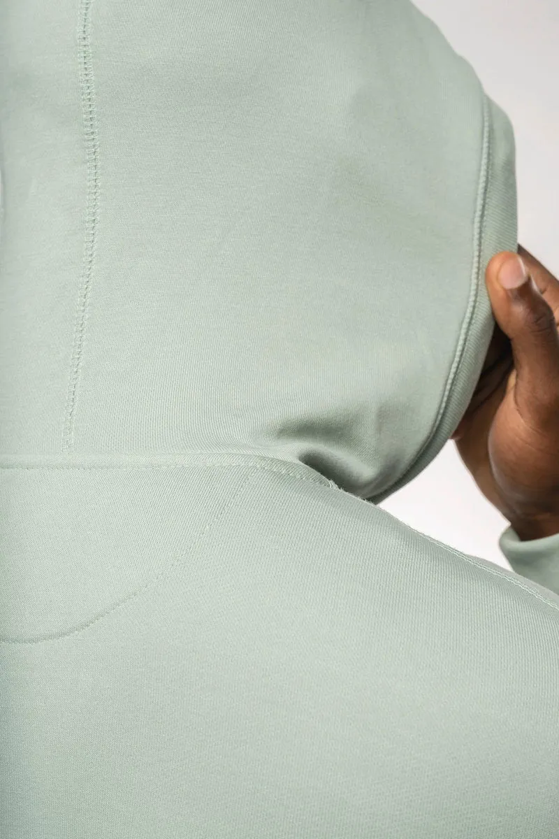 K4008 - Sweat-shirt french terry écoresponsable zippé à capuche unisexe