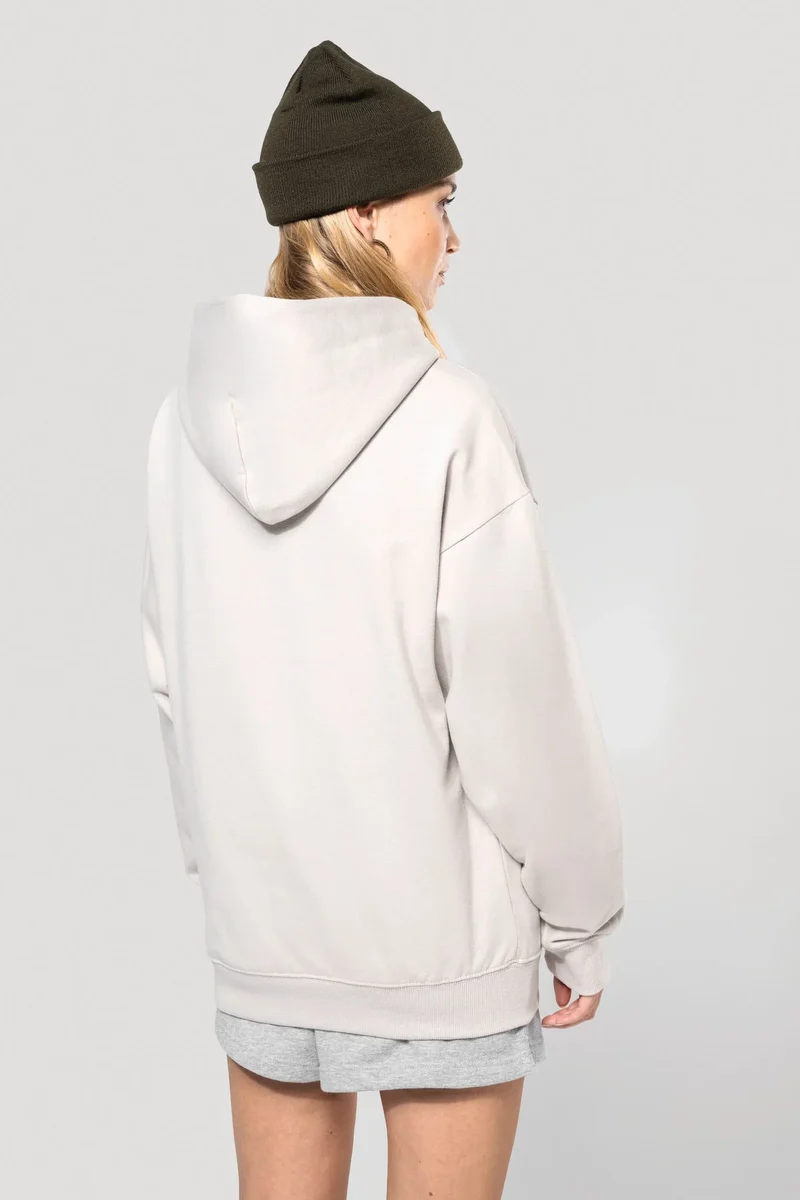 K4018 - Sweatshirt à capuche molleton oversize unisexe