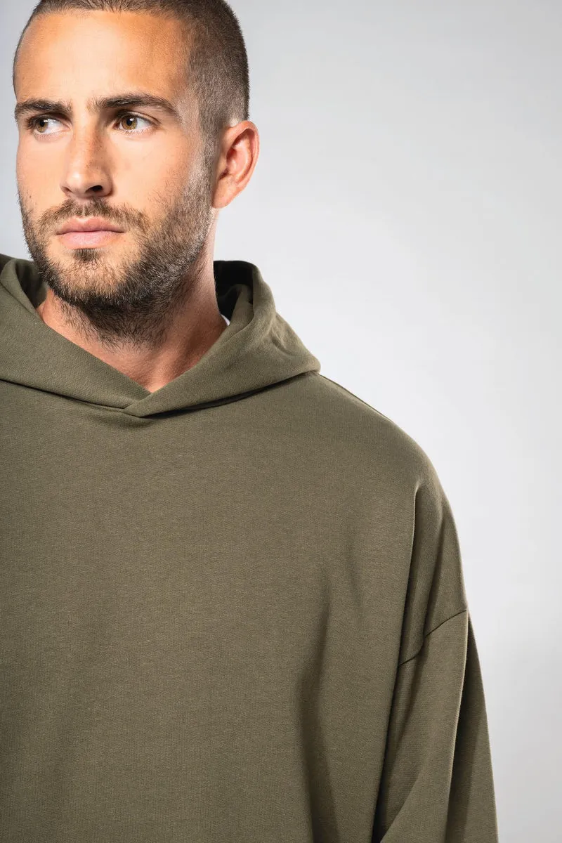 K4018 - Sweatshirt à capuche molleton oversize unisexe