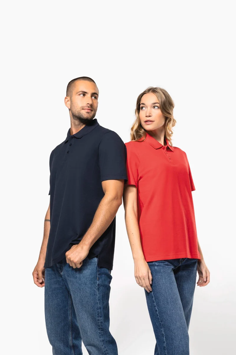 K295 - Polo piqué unisexe