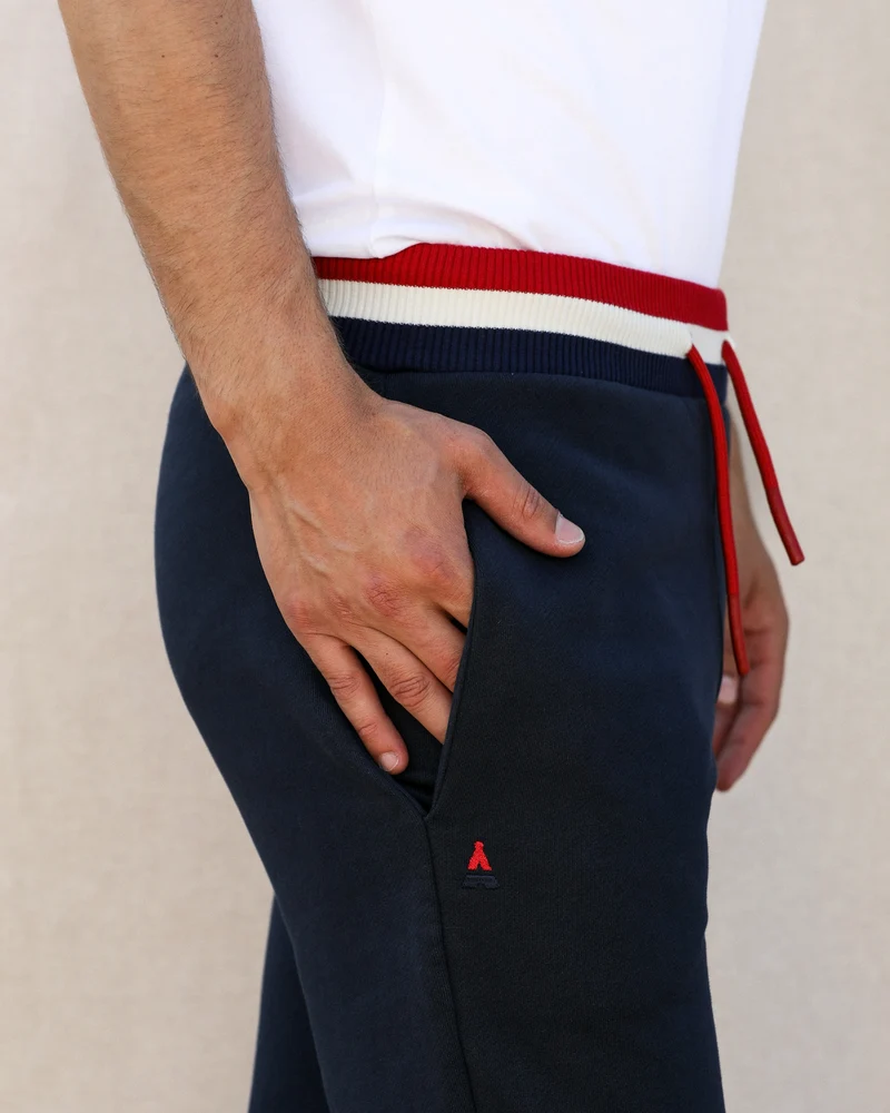 JOGGING ALAIN BLEU | COTON BIO | REGULAR FIT