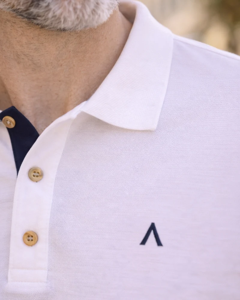 POLO PAUL BLANC | COTON BIO