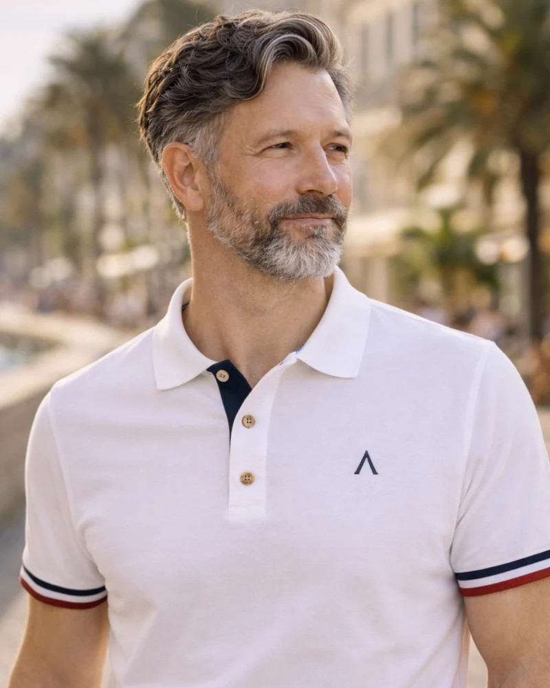 POLO PAUL BLANC | COTON BIO