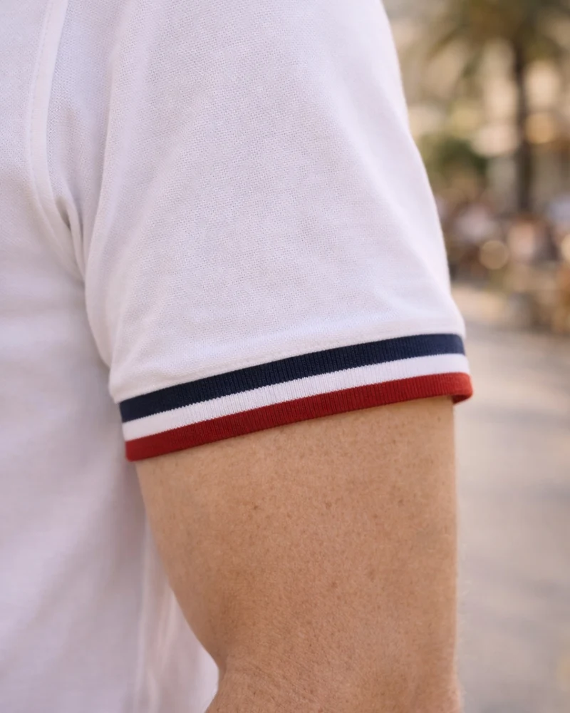 POLO PAUL BLANC | COTON BIO