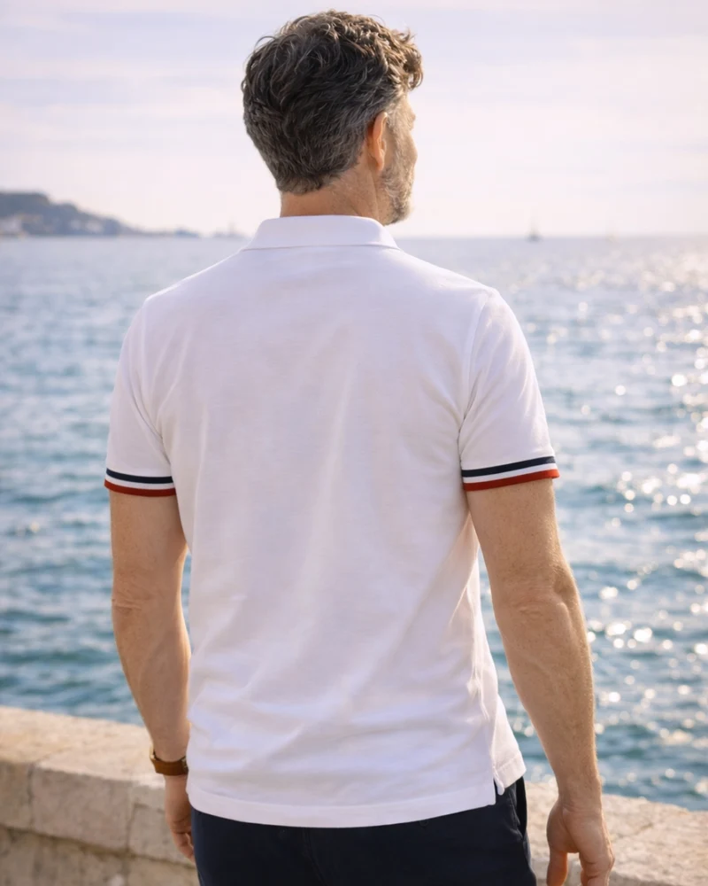 POLO PAUL BLANC | COTON BIO