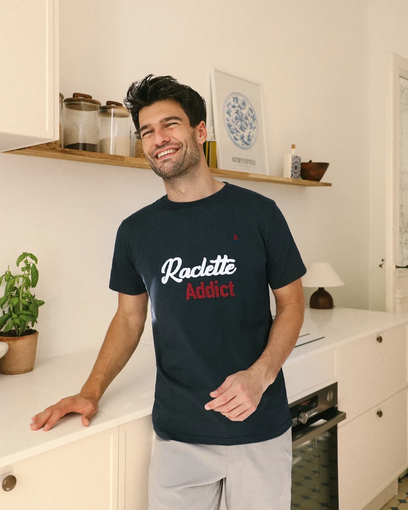 T-SHIRT RACLETTE ADDICT | COTON BIO