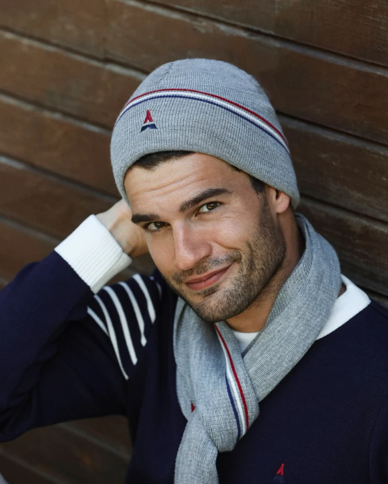 BONNET OCTAVE GRIS | MADE IN FRANCE