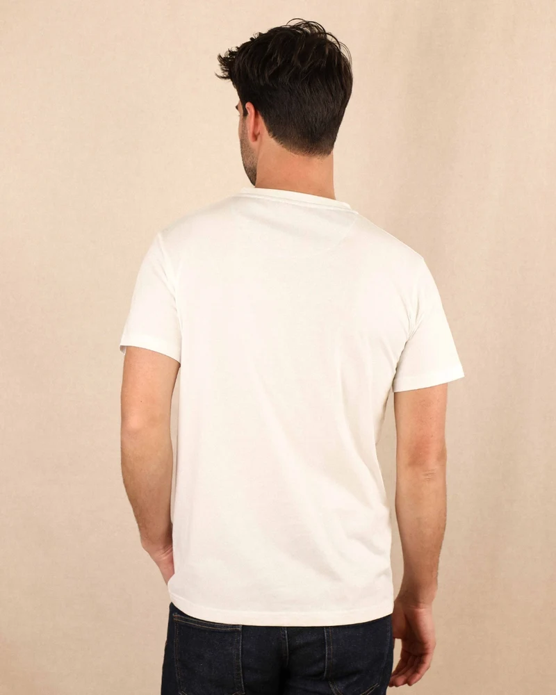T-SHIRT BLANC CRÈME | COTON BIO