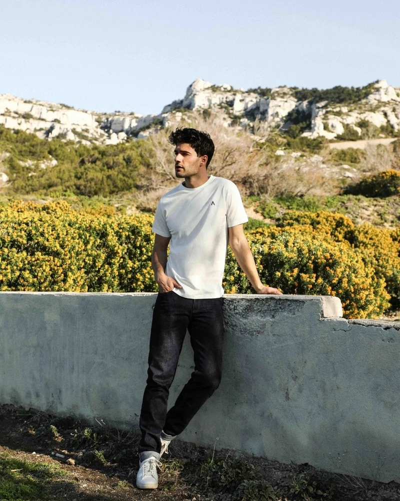 T-SHIRT BLANC CRÈME | COTON BIO