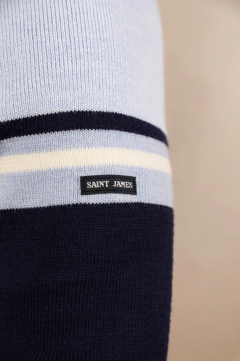 PULL EN LAINE HOULGATE 2.0 MADE IN FRANCE | SAINT JAMES X MAISON FT