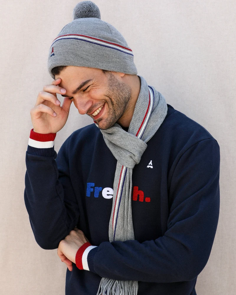 BONNET BONNIE GRIS | MADE IN FRANCE