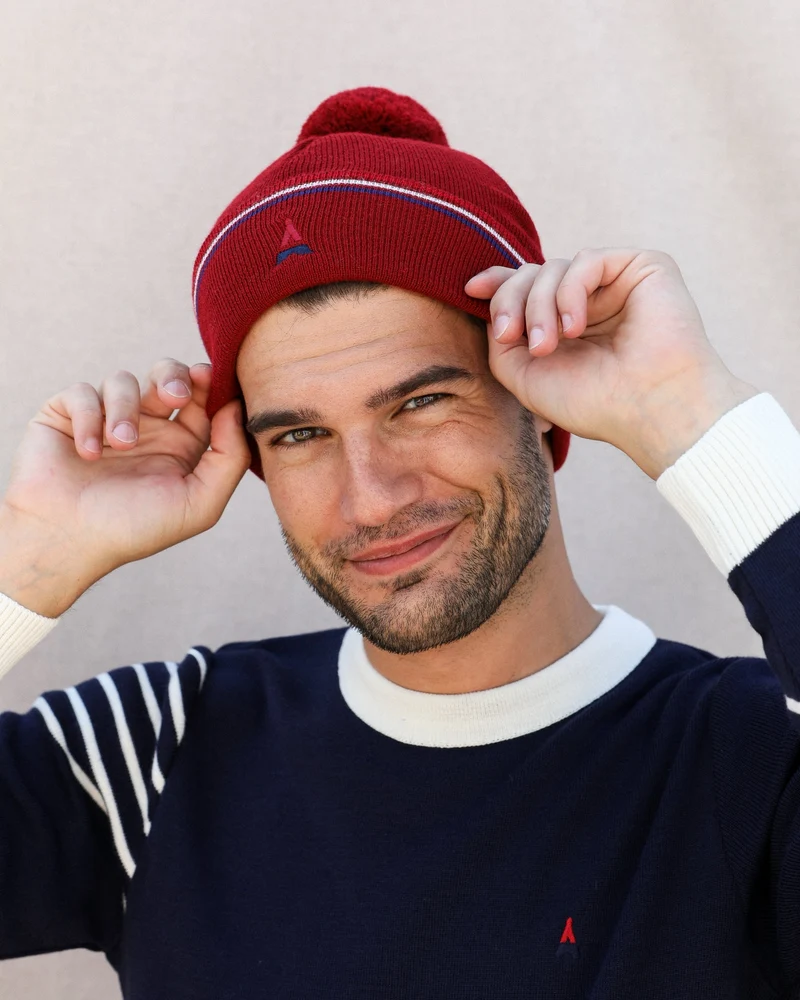 BONNET BONNIE BRODEAUX | MADE IN FRANCE