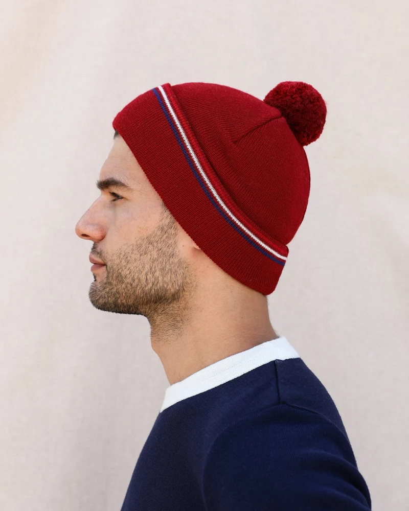 BONNET BONNIE BRODEAUX | MADE IN FRANCE