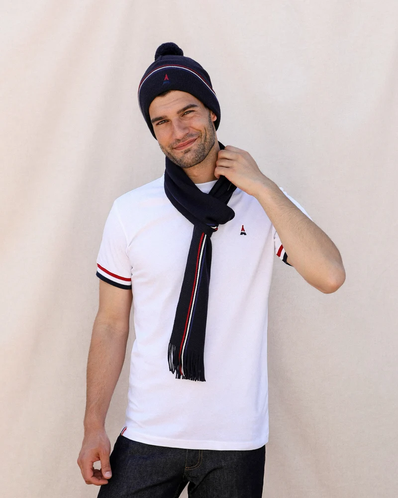BONNET BONNIE BLEU MARINE | MADE IN FRANCE