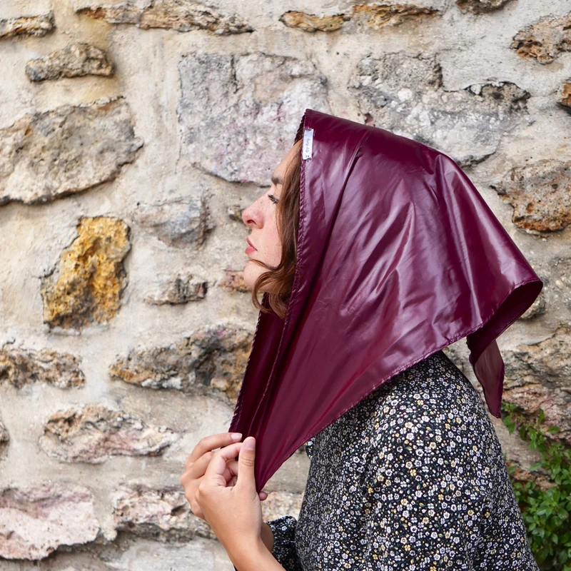 FOULARD PRUNE