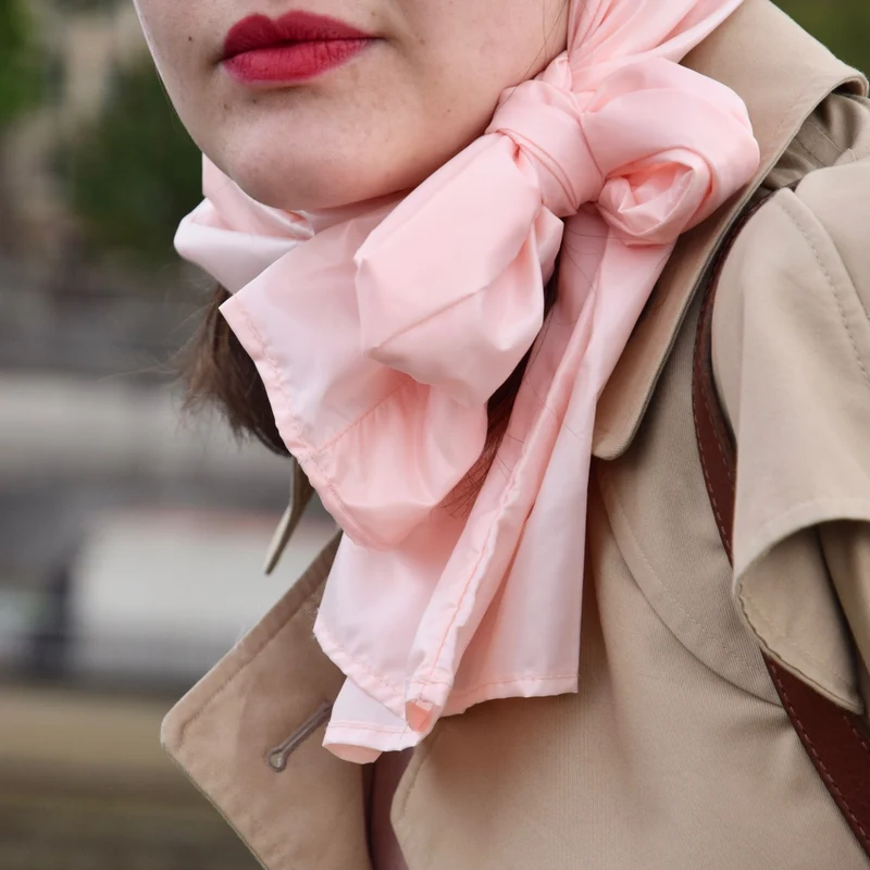 ÉCHARPE ROSE