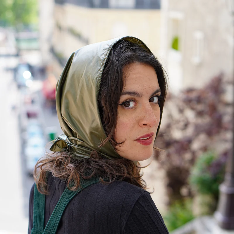 FOULARD KAKI