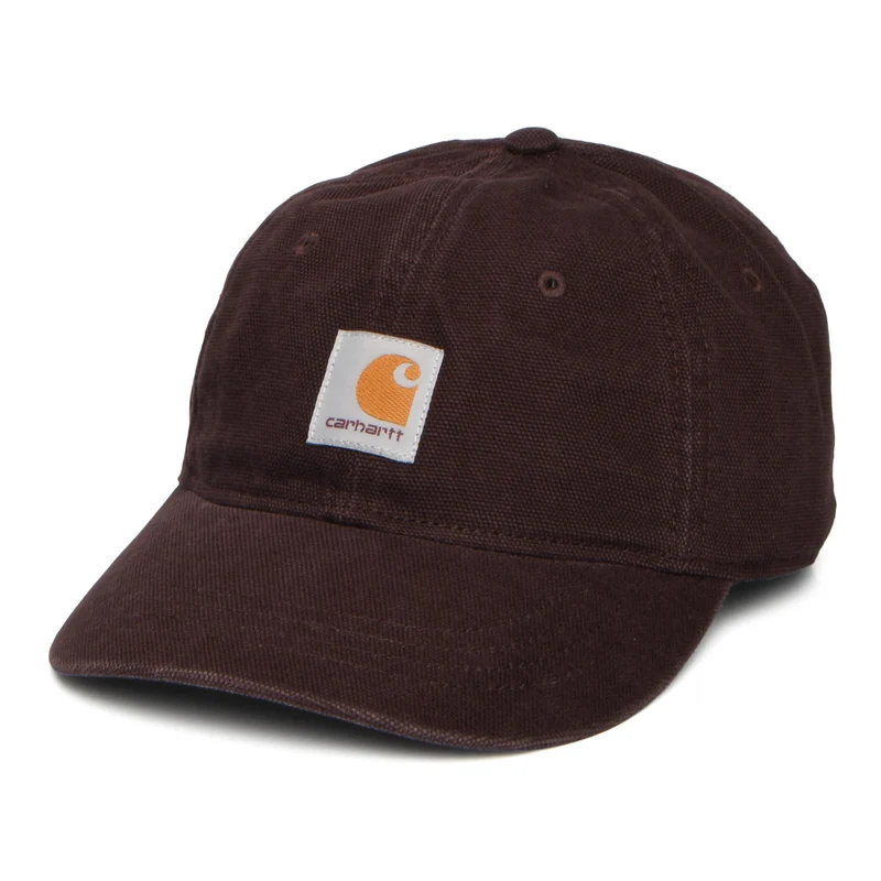 Casquette en Toile de Coton Délavée Selby châtaigne CARHARTT WIP