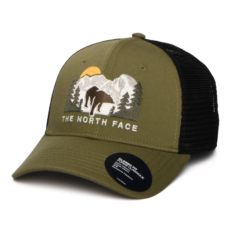 Casquette Trucker Recyclé Embroidered Mudder mousse THE NORTH FACE
