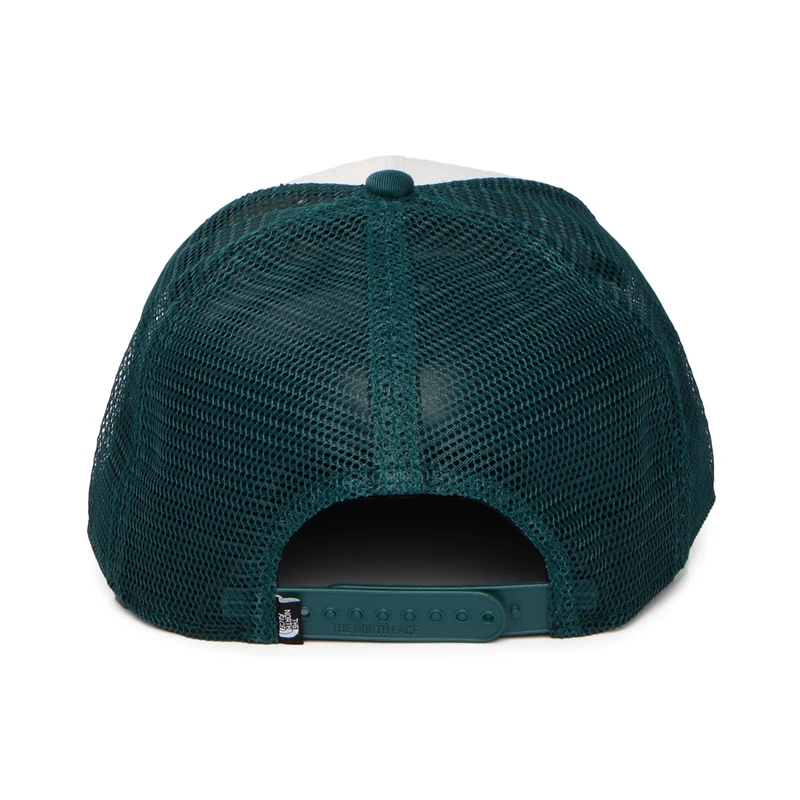 Casquette Trucker Recyclée Mudder blanc cassé-bleu sarcelle THE NORTH FACE