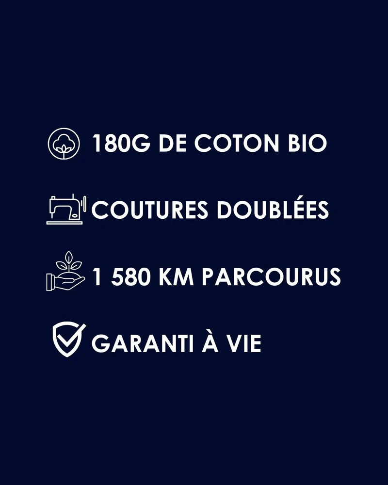 T-SHIRT RUGBY | COTON BIO
