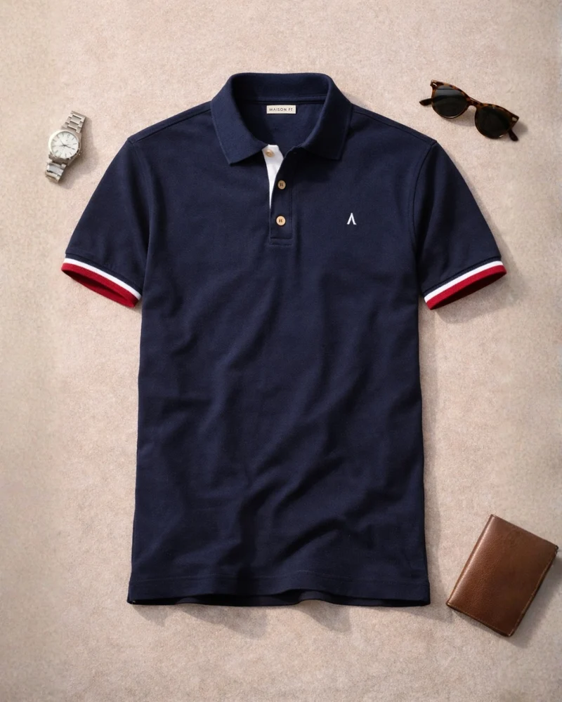 POLO PAUL BLEU | COTON BIO