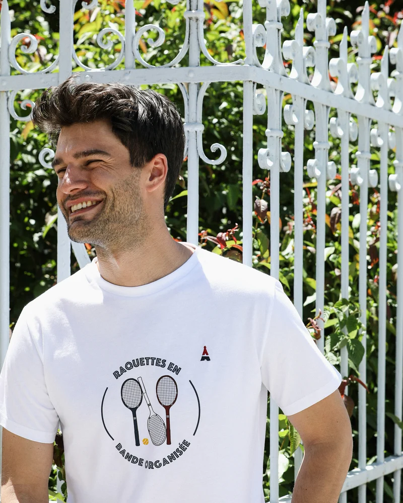T-SHIRT RAQUETTE | COTON BIO