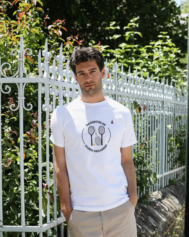 T-SHIRT RAQUETTE | COTON BIO