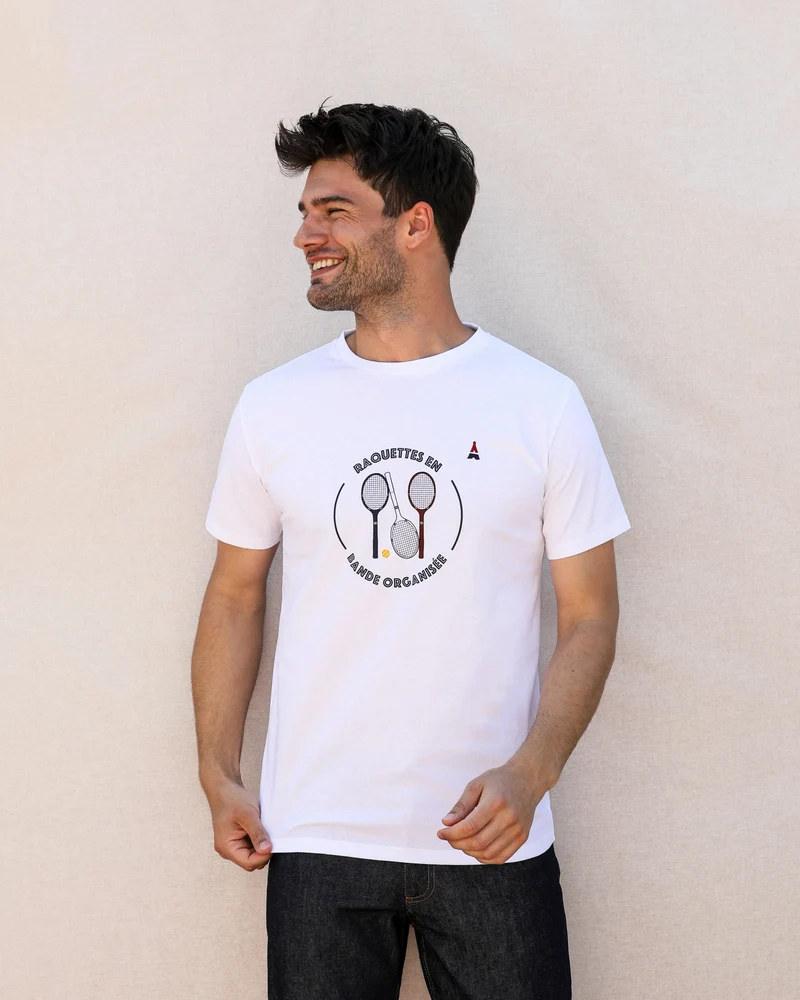 T-SHIRT RAQUETTE | COTON BIO