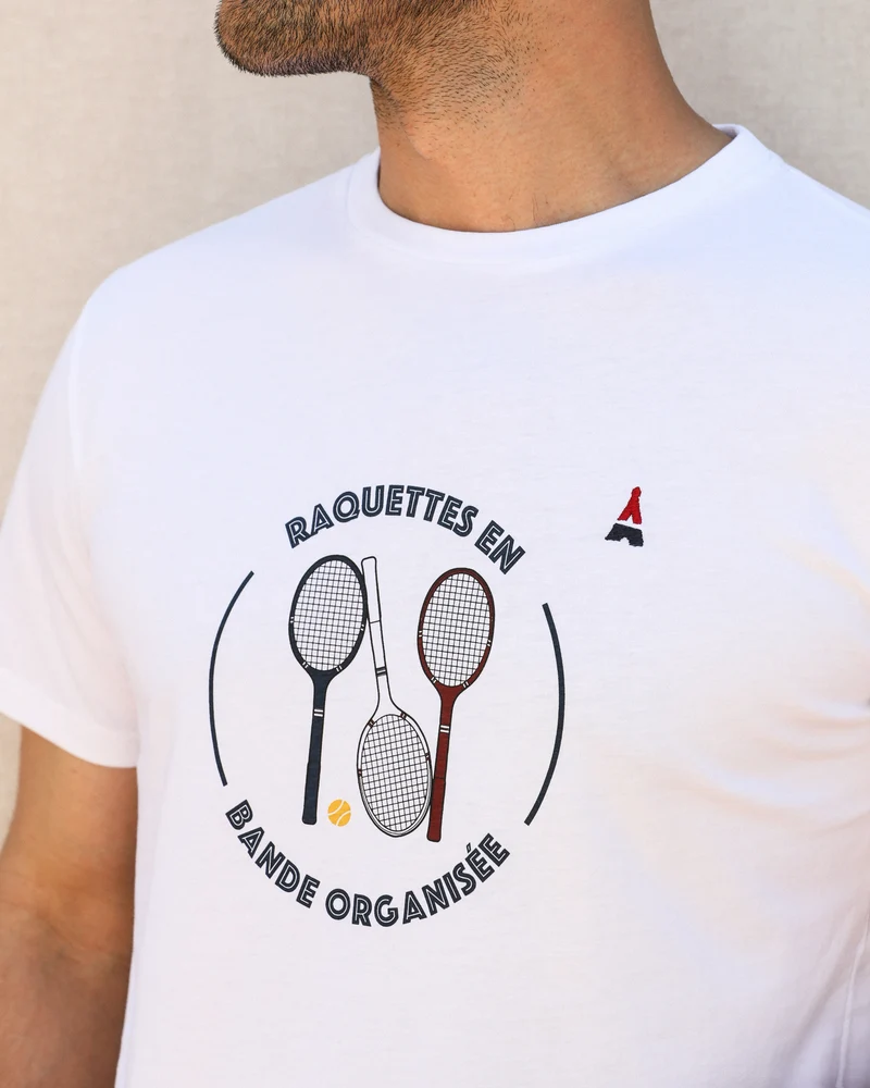 T-SHIRT RAQUETTE | COTON BIO