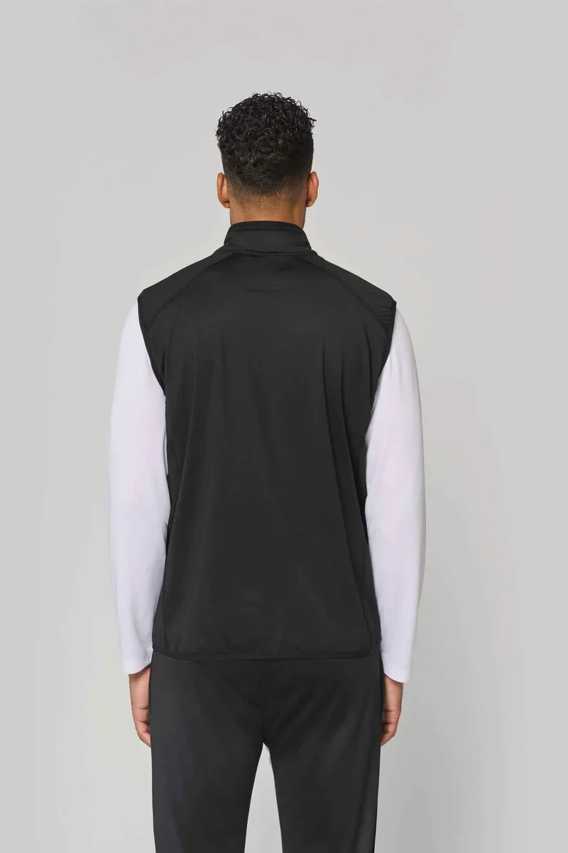 PA235 - Veste sport bi-matière sans manches unisexe