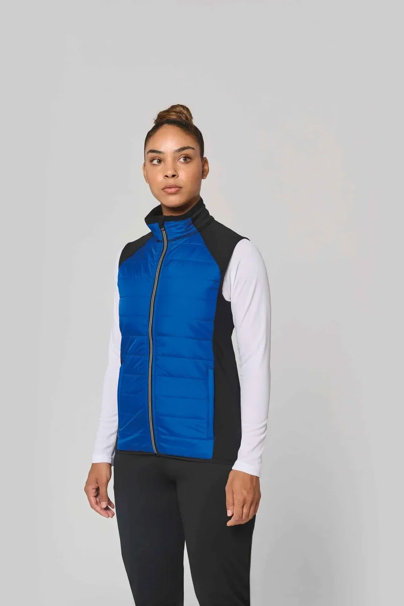 PA235 - Veste sport bi-matière sans manches unisexe