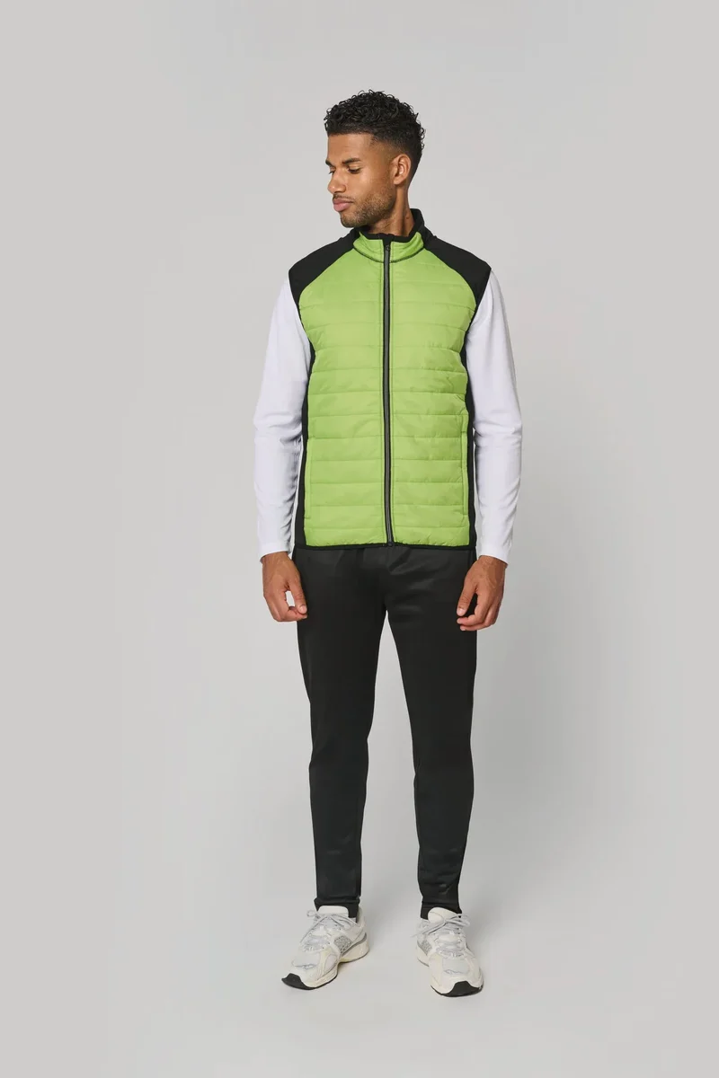 PA235 - Veste sport bi-matière sans manches unisexe