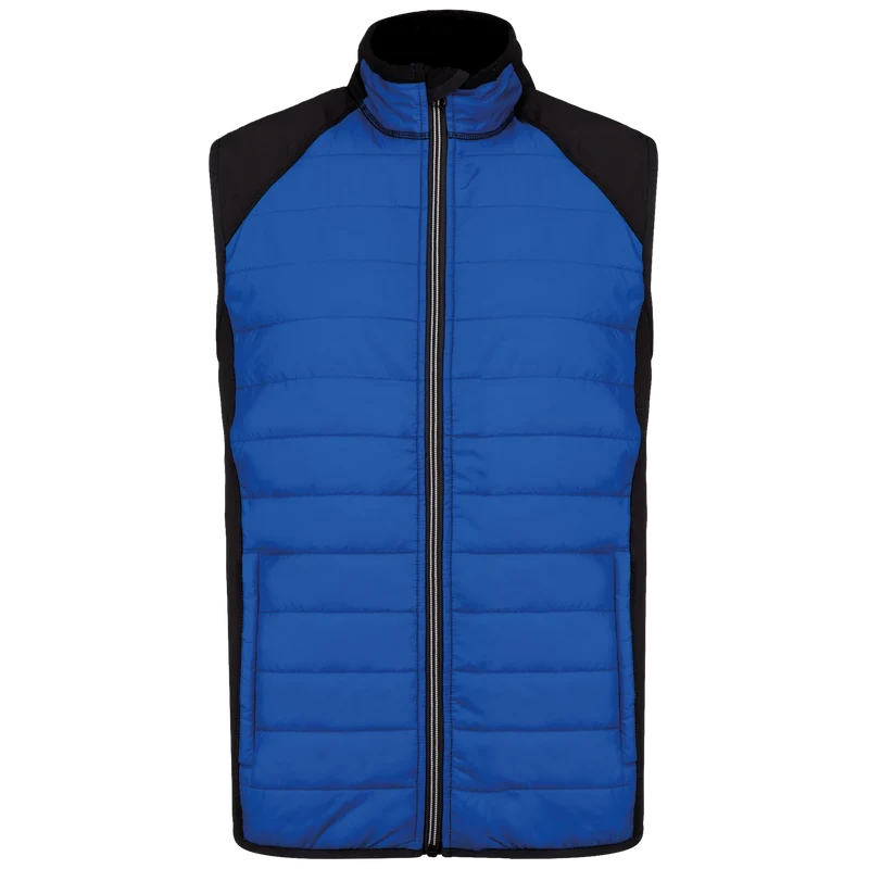 PA235 - Veste sport bi-matière sans manches unisexe