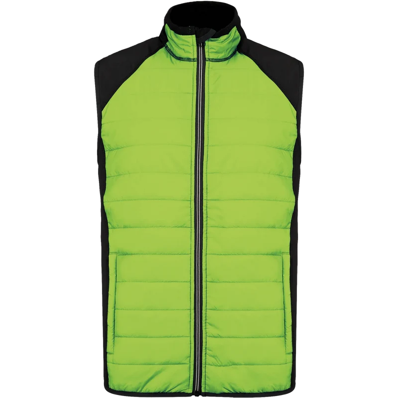 PA235 - Veste sport bi-matière sans manches unisexe